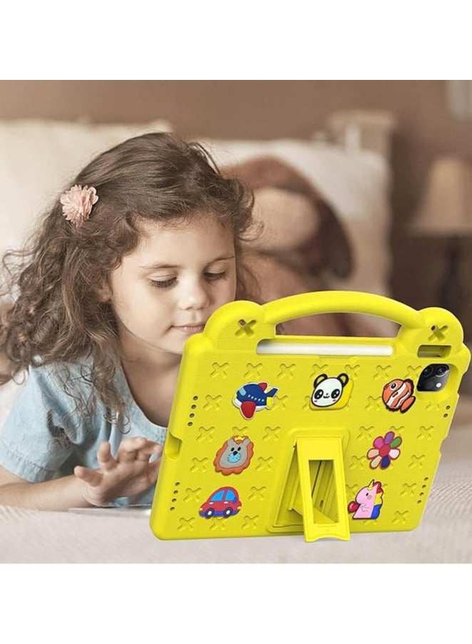 general Shockproof Case Compatible with iPad Pro 11 Inch (2022/2021/2020/2018, 4th/3rd/2nd/1st Generation), DIY Kids Cover with Pencil Holder/Handle/Stand/Shoulder Strap - Image 5