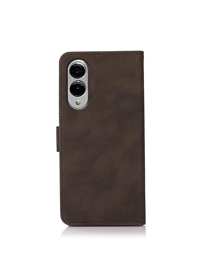 S-TOP Case For Samsung Galaxy S25 Edge 5G KHAZNEH Matte Texture Leather Phone Case - Image 4