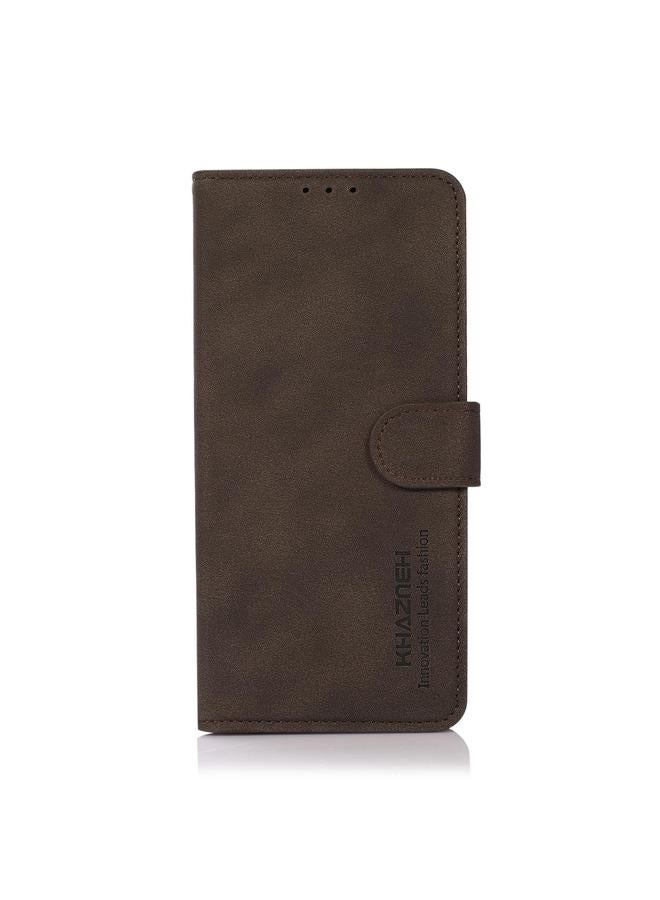 S-TOP Case For Samsung Galaxy S25 Edge 5G KHAZNEH Matte Texture Leather Phone Case - Image 3