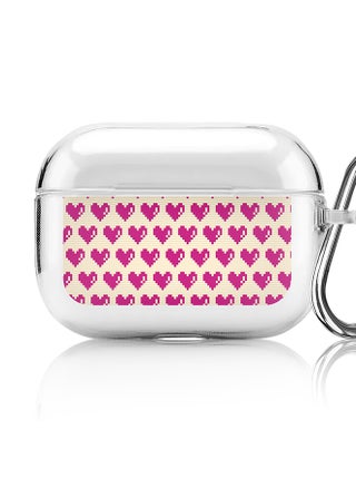 Classic Clear printed Case for Apple AirPods Pro 2nd Generation Thin Transparent Cover [Designed for Apple AirPods Pro 2nd Generation] - Pixel Hearts - pzsku/Z207C78CD7C5F5CAE7299Z/45/_/1697116348/dc6dbb44-bb39-4b50-8e3d-f435927fd595