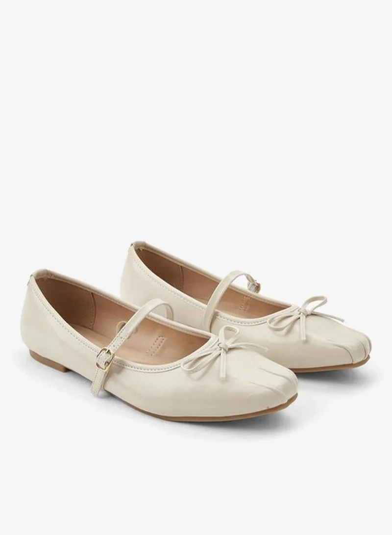 Celeste Women Bow Detail Ballerina Shoes