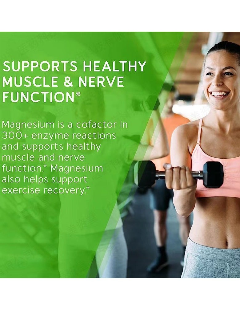 Magnesium Oil BioEmblem Triple Magnesium Complex | 300mg of Magnesium Glycinate, Malate, & Citrate for Muscles, Nerves, & Energy | High Absorption | Vegan, Non-GMO | 90 Capsules  - Image 4