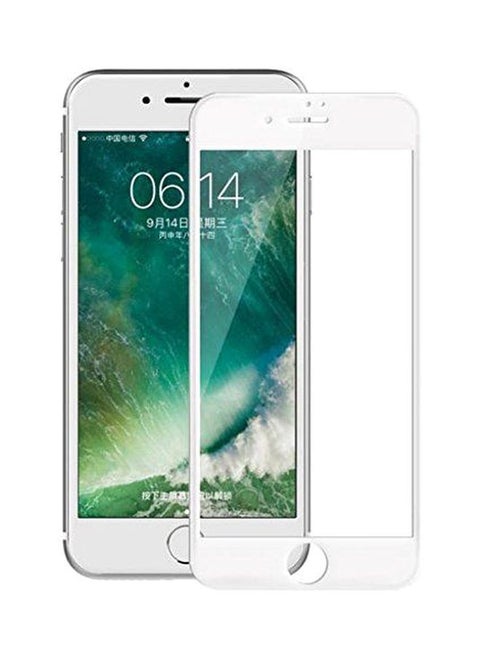 5D Tempered Screen Protector For Apple iPhone 7 Plus White