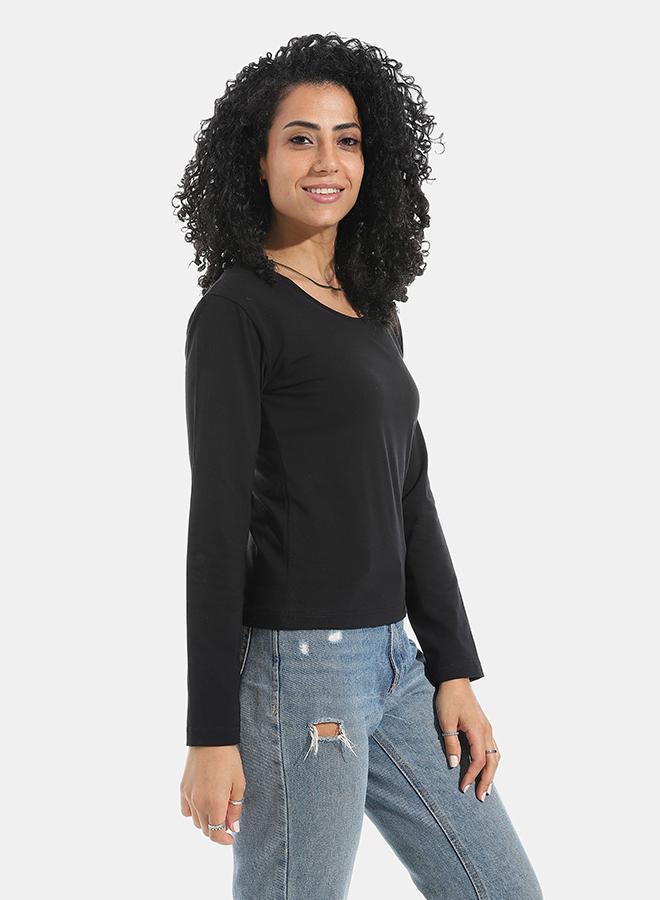 Xtcy Single Lycra Bodysuit with Wide Neck women - Image 2