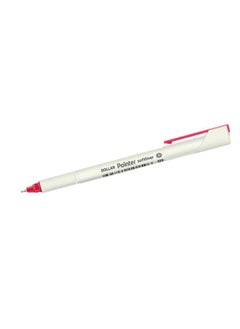 Dollar Pointer Softliner Pen 0.3MM Red 10Pcs Box