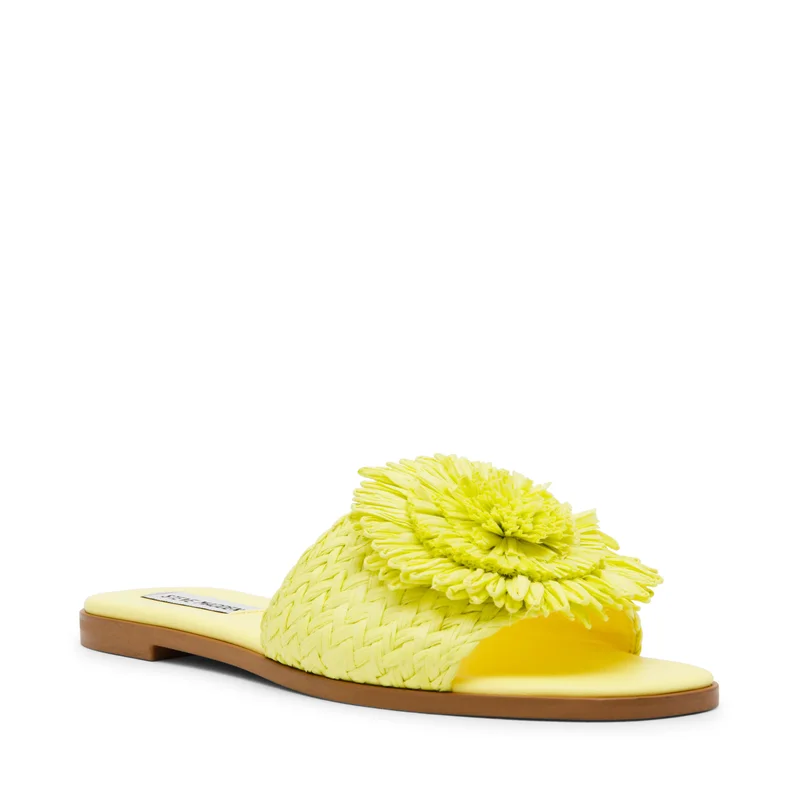 ستيف مادن Karaoke Braided Open-Toe Flat Sandals