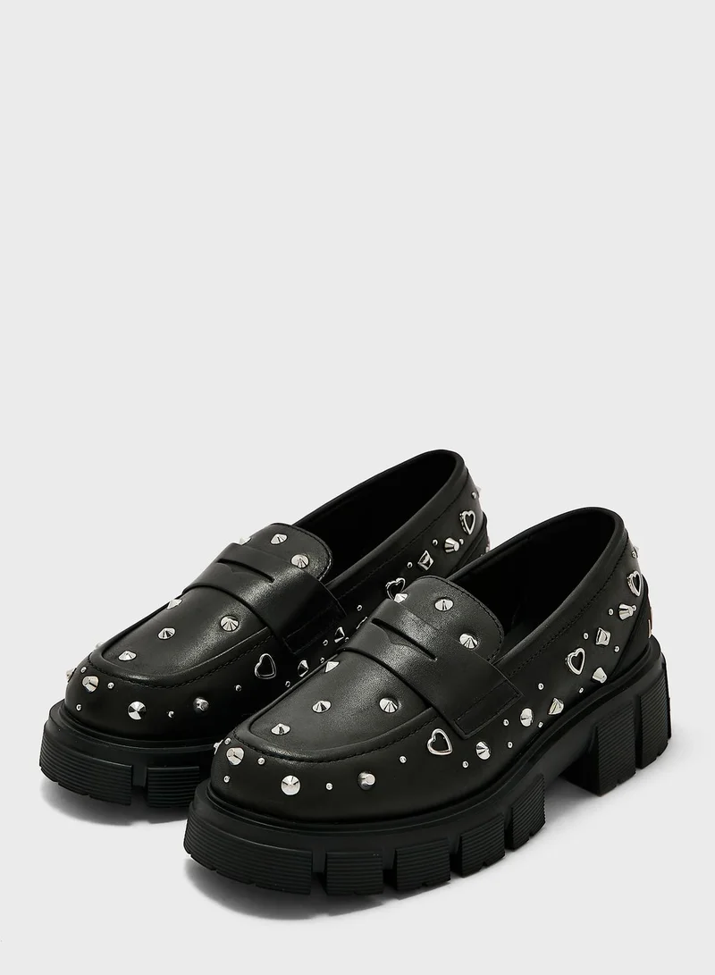 Love Moschino Winter Tassel Espadrilles