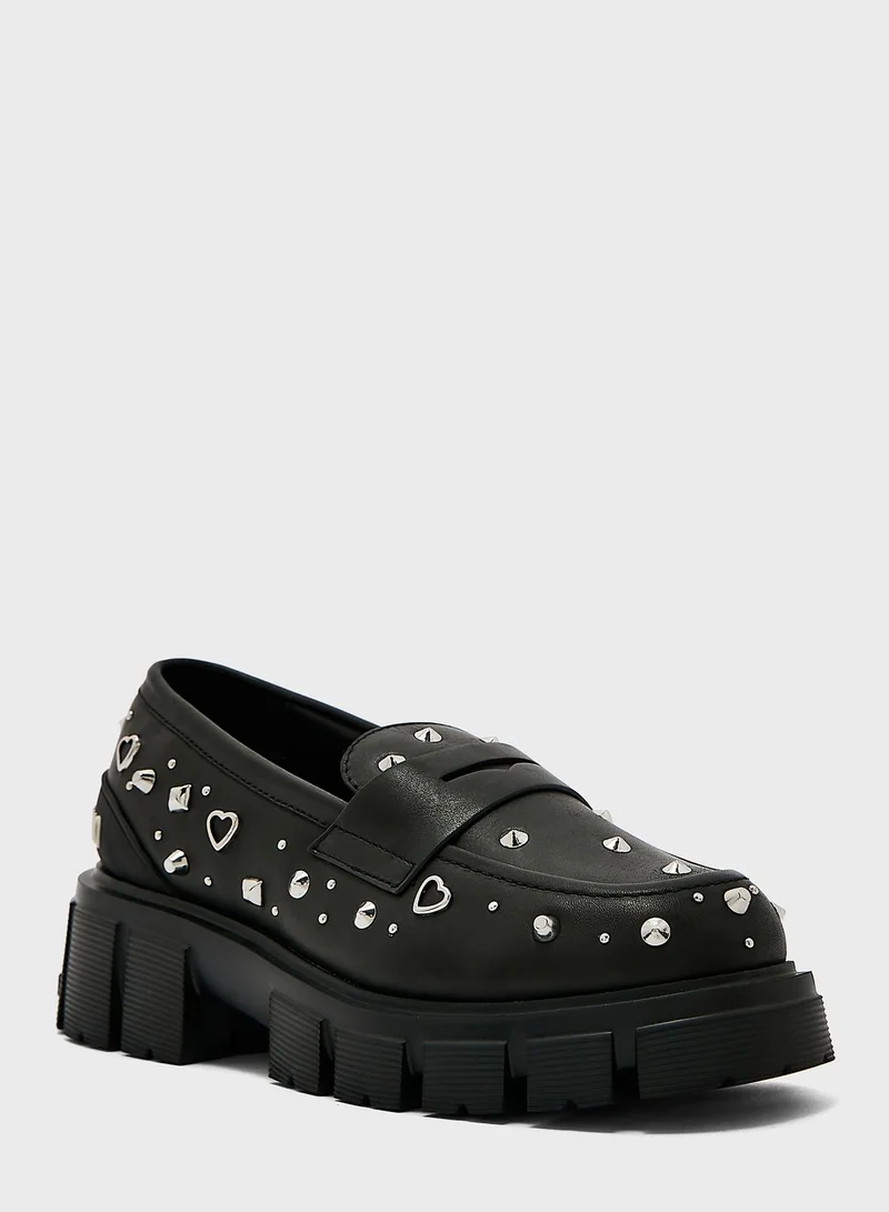 Love Moschino Winter Tassel Espadrilles