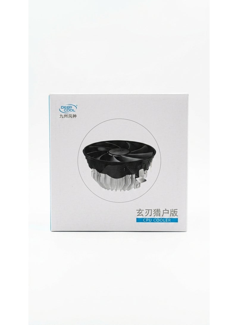 DeepCool Theta 16 CPU Cooler - Compact Intel LGA 1700/1200/1151 CPU Air Cooler with 100mm Quiet Fan & Aluminum Heatsink for Desktop PC (Theta 16) - Image 1