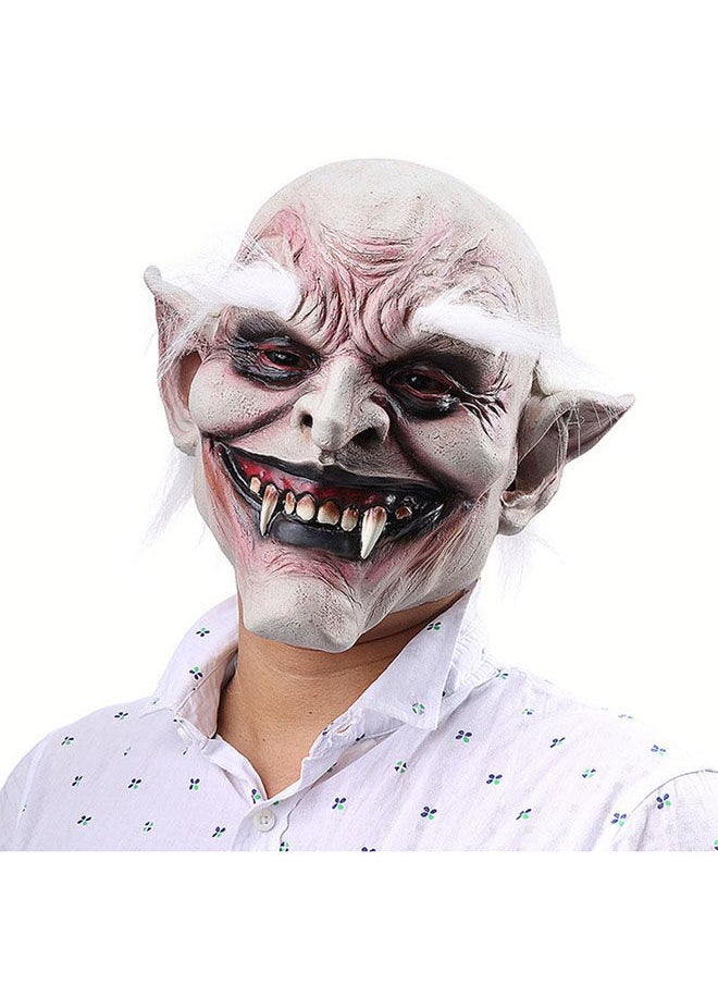 GObuy Latex Vampire Mask Halloween Cosplay Head Cover  - Image 2