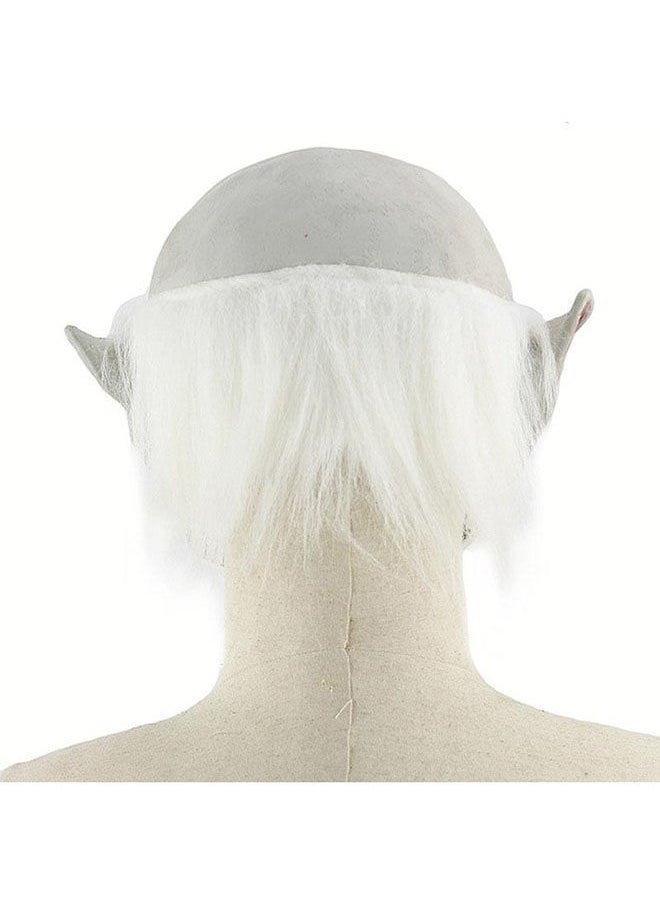 GObuy Latex Vampire Mask Halloween Cosplay Head Cover  - Image 5