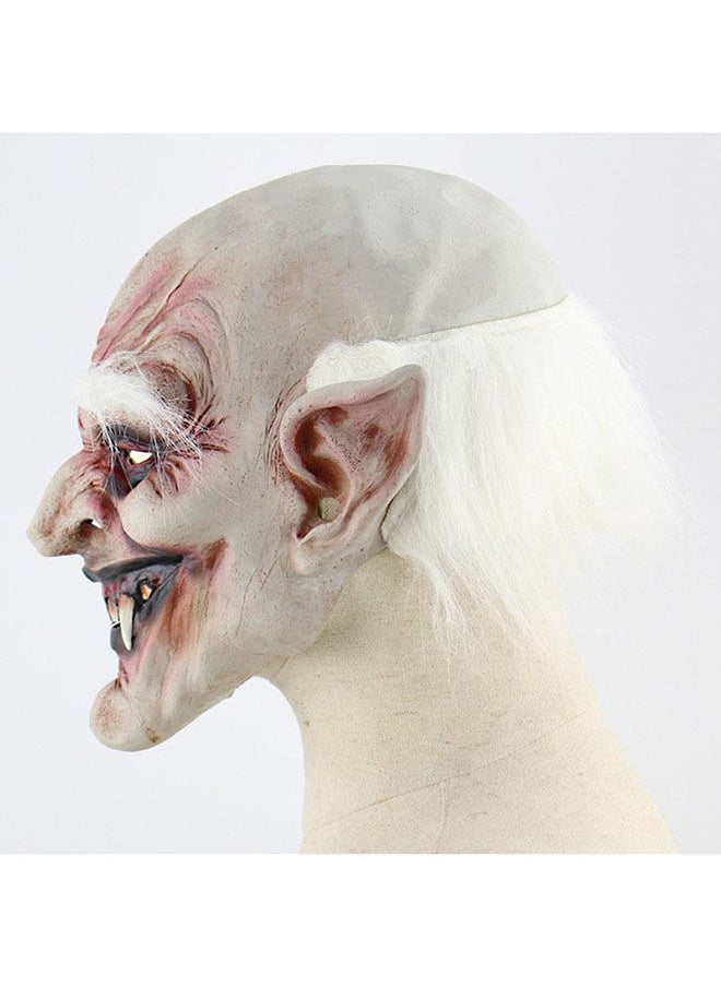 GObuy Latex Vampire Mask Halloween Cosplay Head Cover  - Image 4