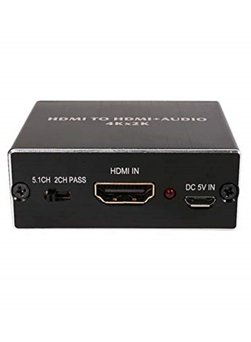محول صوت HDMI - HDMI إلى HDMI بصري TOSLINK SPDIF 3.5mm ستيريو - Image 2