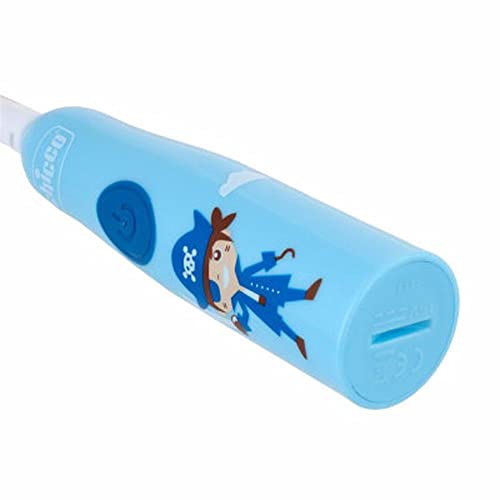 Chicco Toddler Electric Toothbrush, Blue with Replaceable Battery and Replacement Brush Head 3Y+, 1 Piece - Image 2