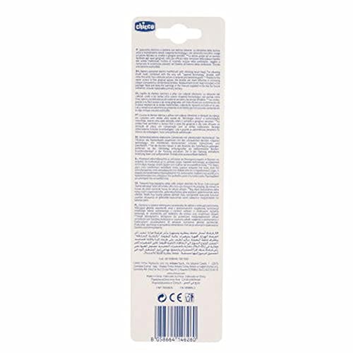 Chicco Toddler Electric Toothbrush, Blue with Replaceable Battery and Replacement Brush Head 3Y+, 1 Piece - Image 4