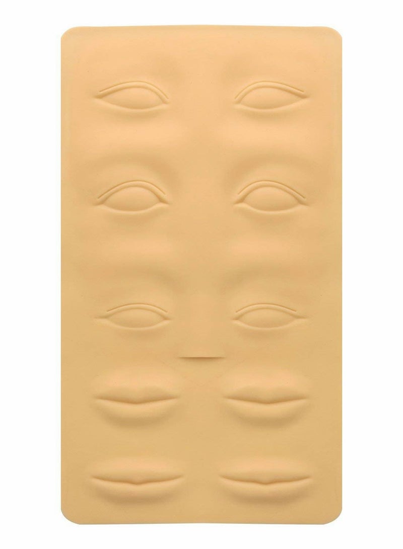 2 PCS 3D Microblading Practice Skin for Eyebrow & Lip Training - Ideal for Beginners & Pros in Permanent Makeup - Image 4