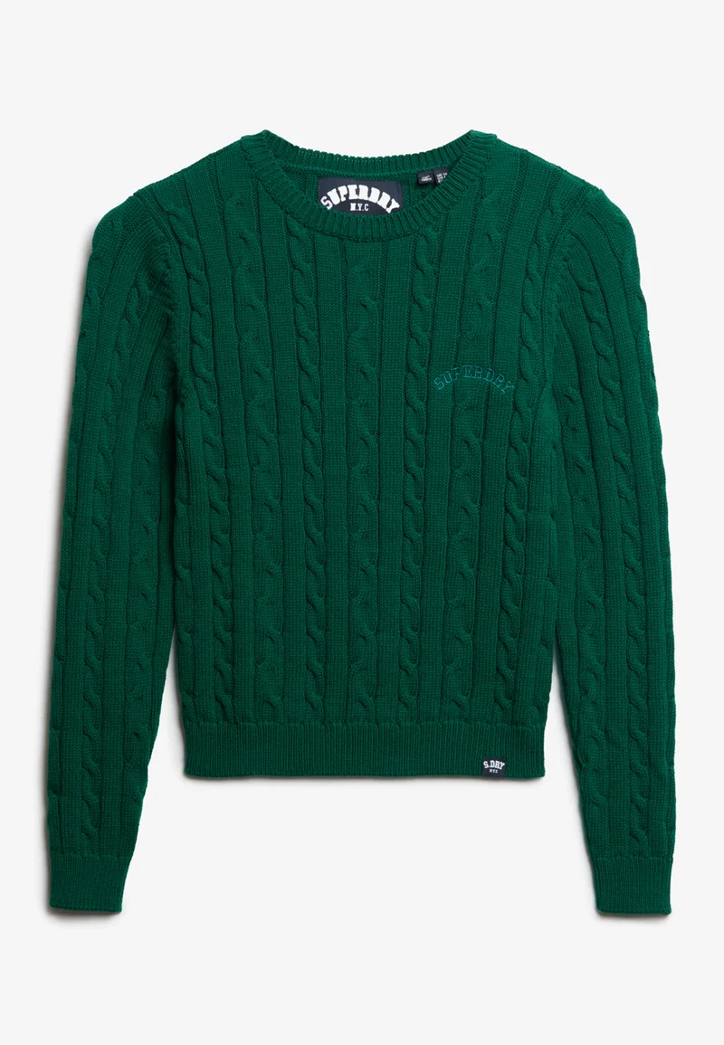 Superdry Essentials Slim Cable Jumper
