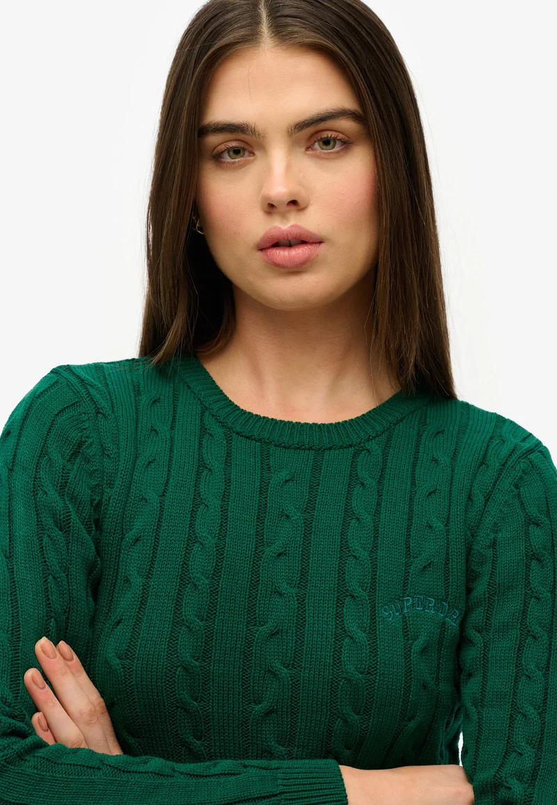 Superdry Essentials Slim Cable Jumper