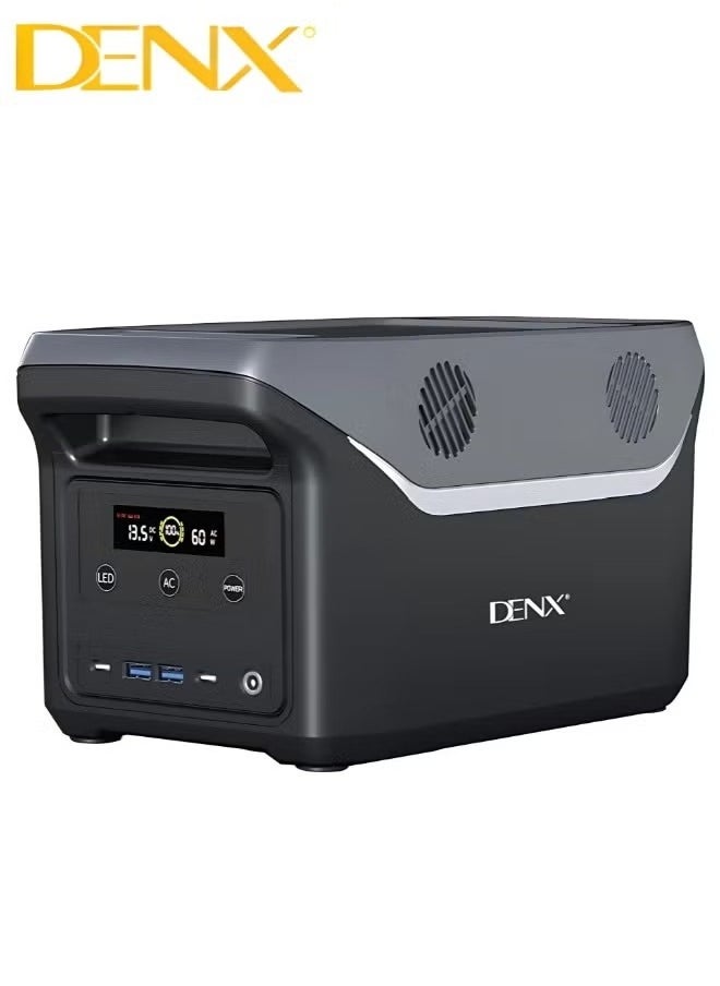 Denx - 300W Portable Power Bank for Travel, Energy Saving with Outdoor Lights, Multi-Port Fast Charging - Image 1