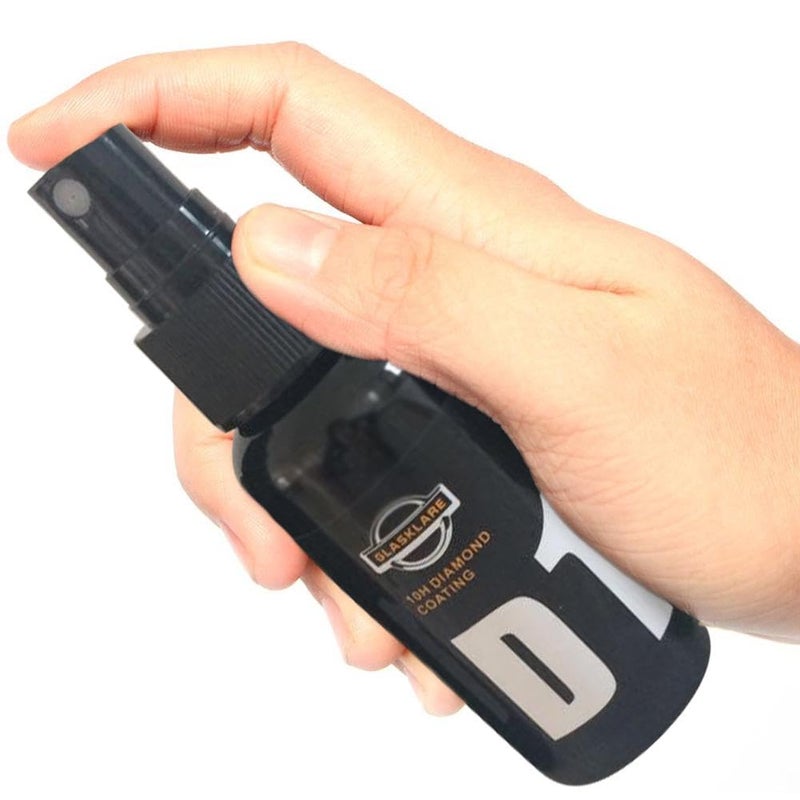 Premium Plastic Restorer Spray for Cars – Long-Lasting UV Damage Repair for Faded Plastic, Vinyl & Leather – Restores Original Color, Removes Oxidation, Interior & Exterior Trim Renewal – Easy Spray F