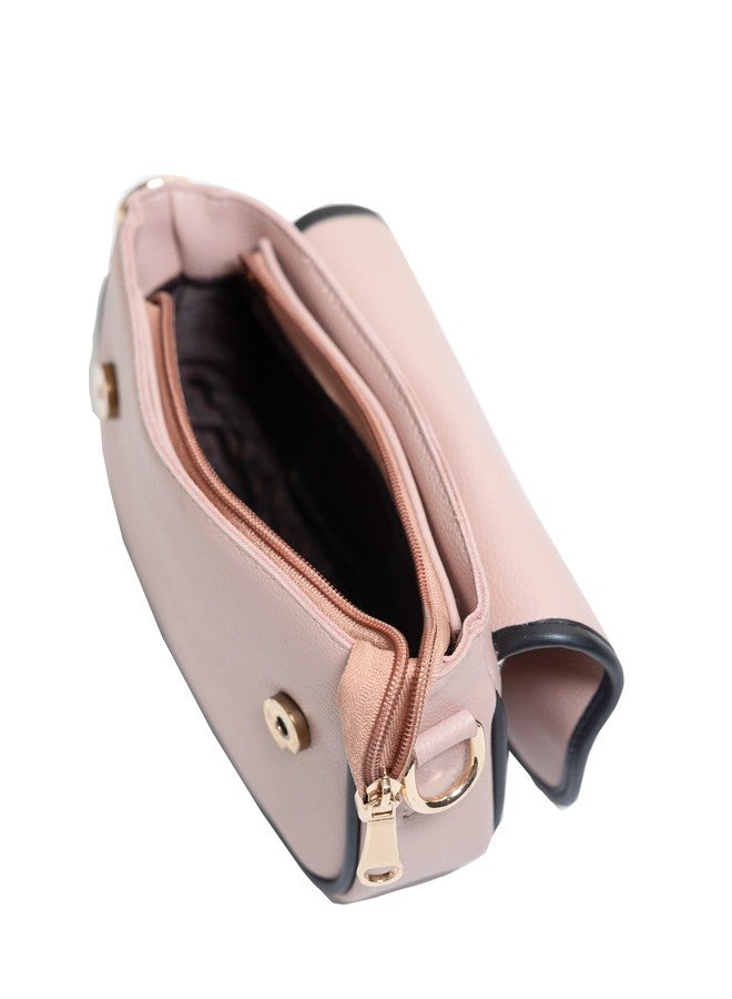Donicy Womens Amazing And Fashionable Sling Bag, Beige - Image 5
