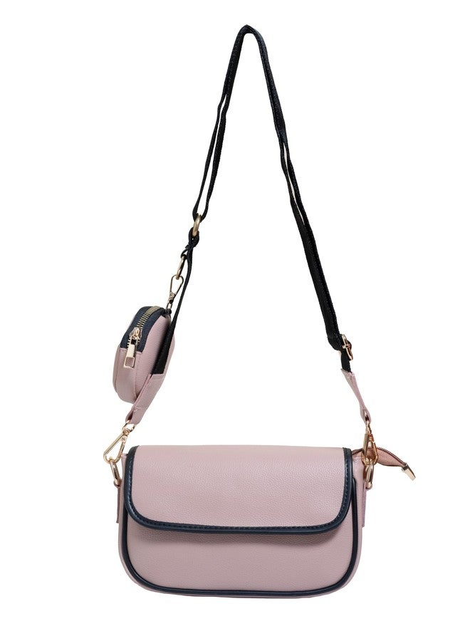 Donicy Womens Amazing And Fashionable Sling Bag, Beige - Image 2