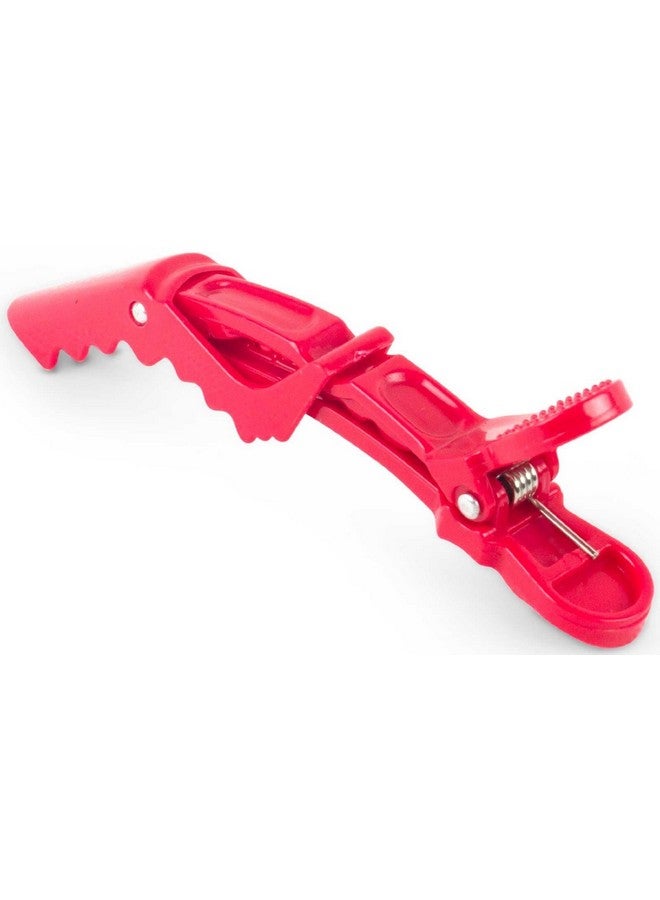 GBSTORE 12 Pcs Random Color Hair Tamer Croc Hair Styling Clips For Women And Girls - Image 1