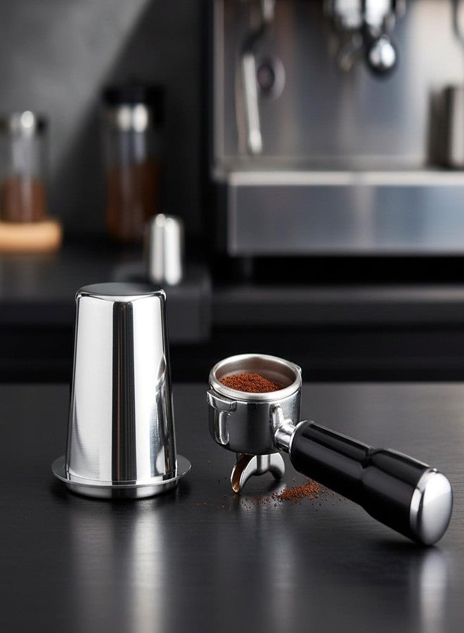 Qulkws Coffee Dosing Cup 51mm Stainless Steel Coffee Bean Dosing Cup Coffees Grinder Powder Cups Feeder Part Coffees Machine Accessories - Image 5
