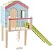 Lottie Wooden Tree House Playset with Ladder Slide and Swing for 7Inch Dolls - Image 4