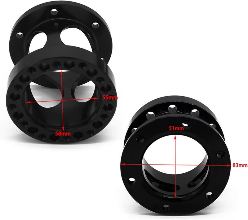 Wivplex Universal Steering Wheel Hub Adapter Kit - Image 2