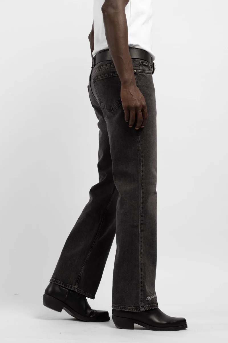 Catch Wide Leg Jeans with Embroidered Detail