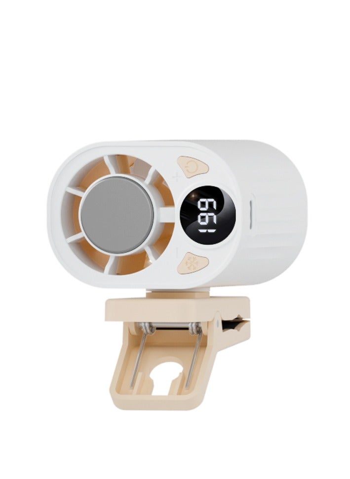 Ding Zap An upgraded portable waist-mounted fan with a cooling system that provides rapid cooling. It can be used as a desk fan, handheld fan or ceiling fan, and comes with a sturdy clip. Ideal for use in the office, on golf buggies, in pushchairs, whilst travelling, camping, at the gym and in many other settings - Image 4