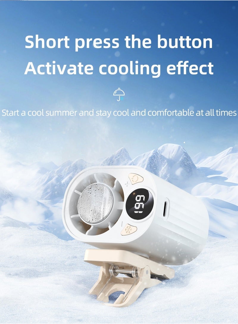 Ding Zap An upgraded portable waist-mounted fan with a cooling system that provides rapid cooling. It can be used as a desk fan, handheld fan or ceiling fan, and comes with a sturdy clip. Ideal for use in the office, on golf buggies, in pushchairs, whilst travelling, camping, at the gym and in many other settings - Image 2