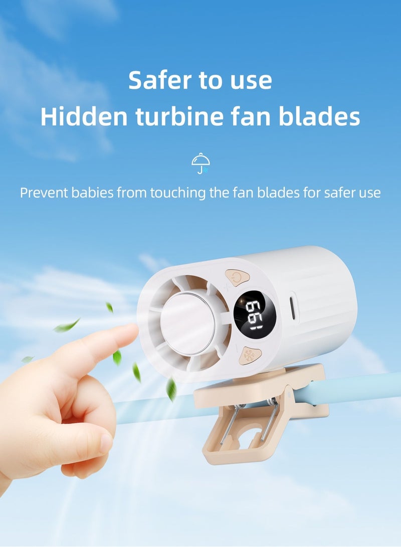 Ding Zap An upgraded portable waist-mounted fan with a cooling system that provides rapid cooling. It can be used as a desk fan, handheld fan or ceiling fan, and comes with a sturdy clip. Ideal for use in the office, on golf buggies, in pushchairs, whilst travelling, camping, at the gym and in many other settings - Image 1
