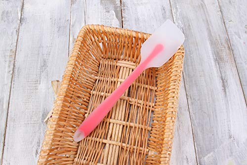 HiramWare Silicone Spatula Set of 4 - Heat Resistant Flexible Spatula 450F with Stainless Steel Core - Food Grade Premium Good Grip Kitchen Utensils - Seamless, Heavy Duty, BPA Free, Dishwasher Safe - Image 5