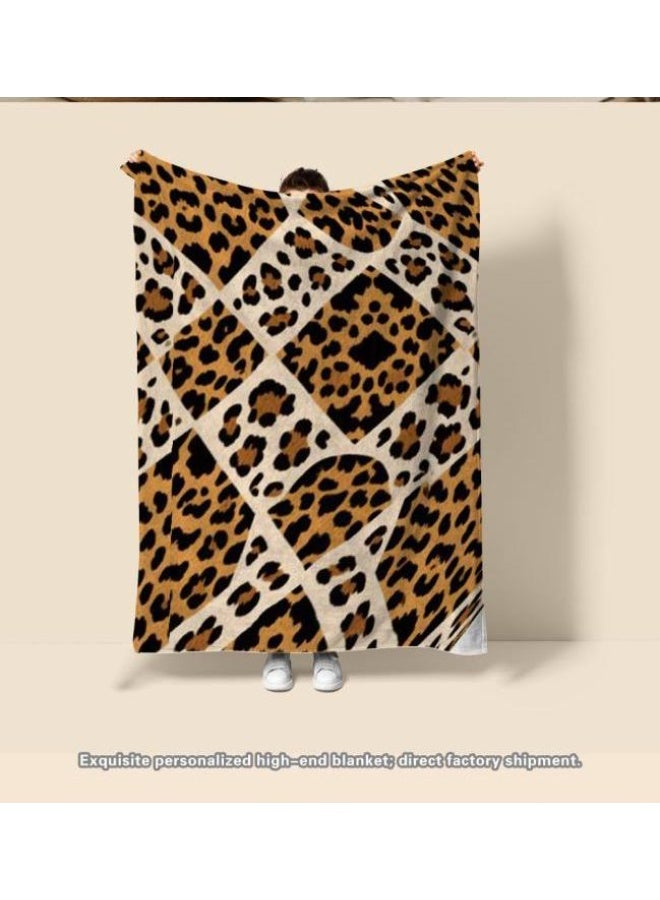 عام بطانية رقيقة من الفانيلا الكرتونية للأطفال والرضع (دافئة ومريحة، ومناسبة للنوم والألعاب) 70 سم * 100 سم - Image 1