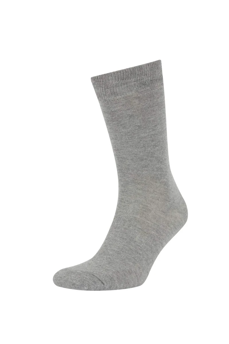 Defacto Men's Cotton 3-pack Long Socks