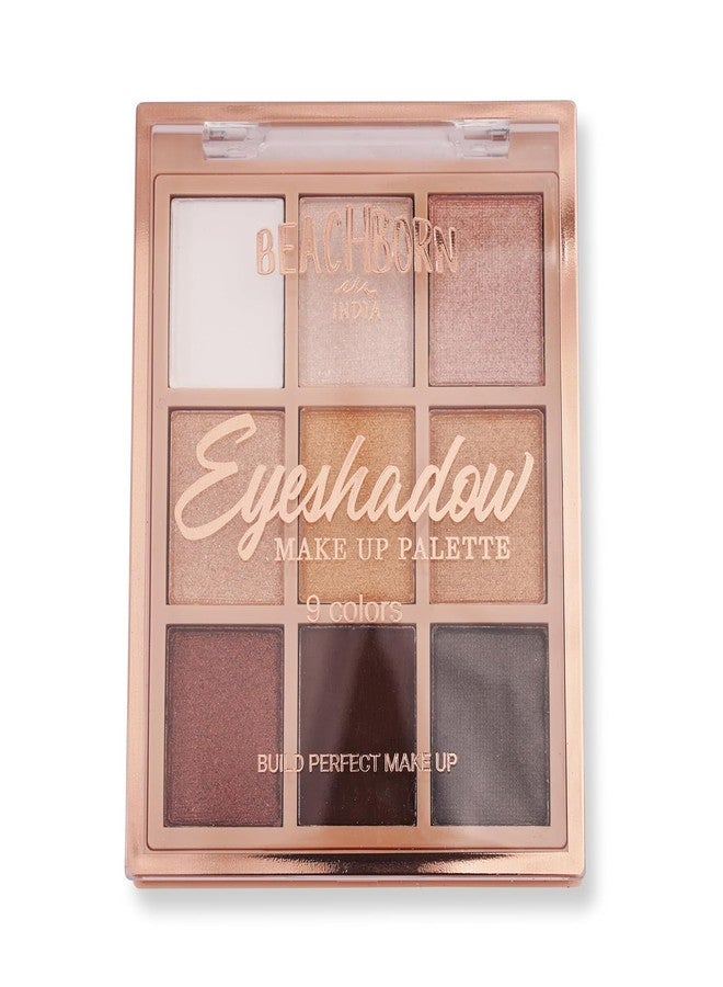 BEACHBORN Professional Makeup Eyeshadow Palette (Multicolor)| Matte| Shimmer | Beginner Friendly & Long Lasting Eye Shadow Palette | All In One Makeup Palette 9 Color Pallete (BBI-02-02 SHADE NO.1,12.6g) - Image 2