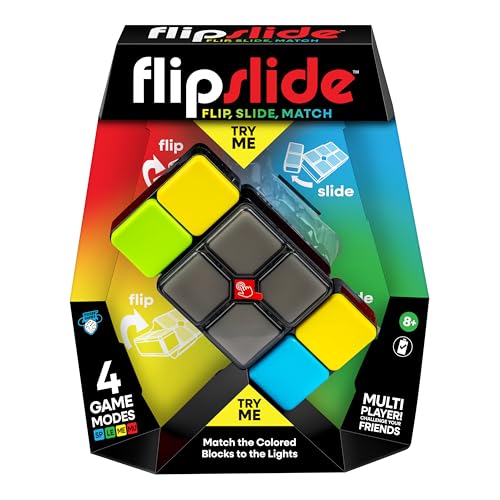 Moose Games Flipslide FastPaced Handheld Puzzle Toy Gifts for Boys and Girls Ages 813 Travel Games Toys for Teens - Image 1