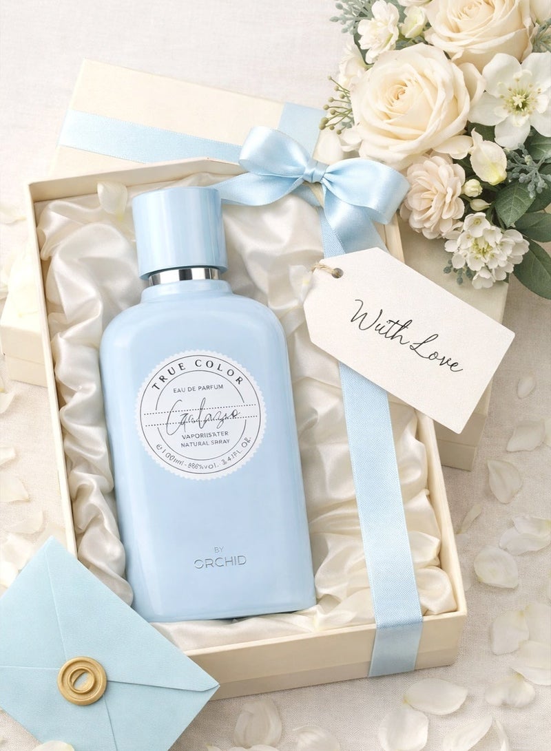 أوركيد جالازيا بور أوم أو دو بارفيوم 100 مل عطر للرجال بنفحات خشبية منعشة مع الليمون وإبرة الراعي وخشب الأرز طويل الثبات - Image 5