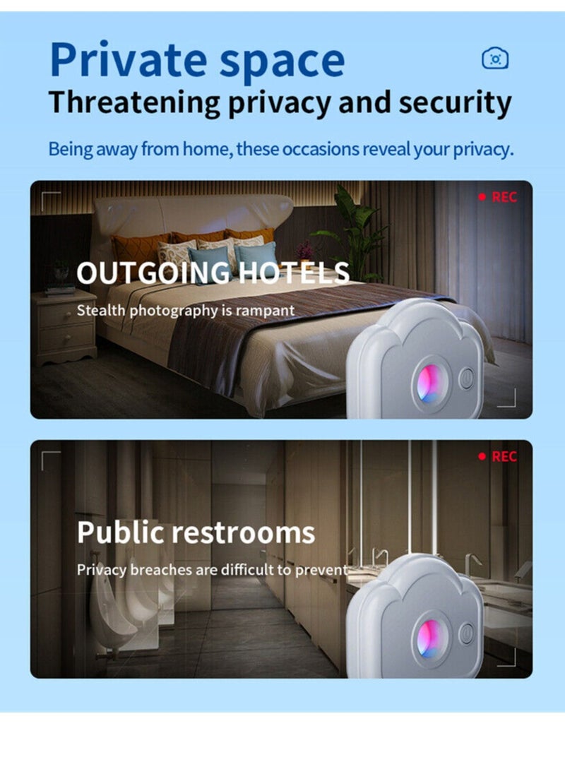 Generic - Portable Hidden Camera Detector, Infrared Spy Scanner and USB-C Pinhole Camera Tracker for Travel and Hotel Security - Image 1
