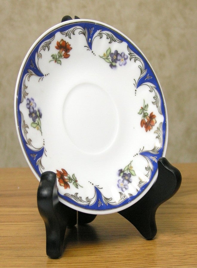 BANBERRY DESIGNS Black Folding Wood Easels Display Stands - Premium Quality - Set of 3 Easels - Ideal for Plates Plaques Books Tiles - 5" H - Image 2