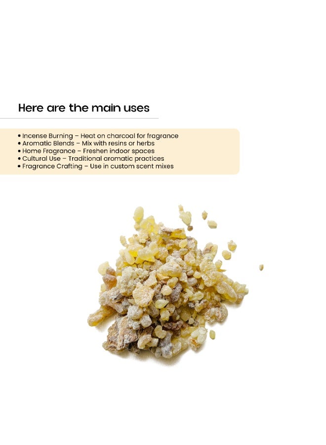 OGOC Omani Frankincense Premium Natural Luban Resin for Bakhoor, Incense & Home Fragrance - Image 3