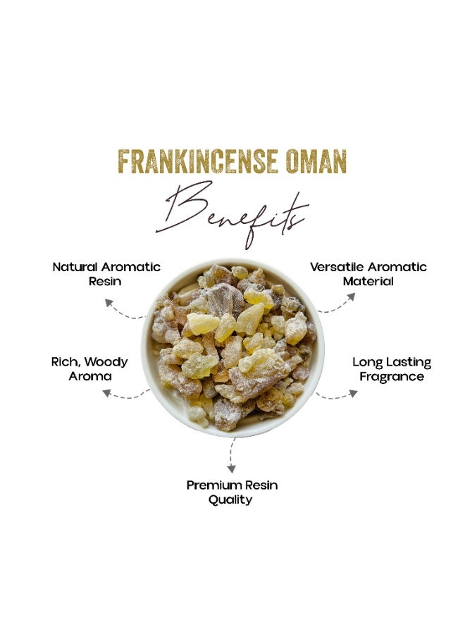 OGOC Omani Frankincense Premium Natural Luban Resin for Bakhoor, Incense & Home Fragrance - Image 2