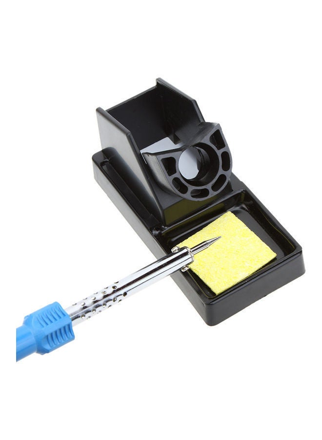 NIBEMINENT Soldering Iron Stand With Sponge Black/Yellow - Image 2