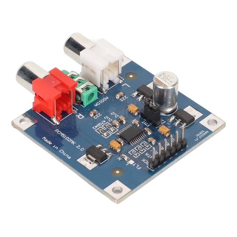 [Stock running out quickly] DAC Decoder Board I2S Input 32bit 384K Module with 3.5mm Headphone Output Output, 2.1V RMS Voltage HiFi Input, for Power Amplifier, Low Latency Mode Support Amplifier Freeze crack proof Extra part combo compatible Main road full logistics cover Best market price Organized shipment arrange Long term heavy use compatible Multiple useful functions Solid anti-deform Cost effective global grade quality Tiered purchase options Modern versatile shape Easy for adults & kids Individual & group usable Durability boost selected material Comfort grip Integrated warehouse solution Continuous warehouse supply Category flagship Worth purchasing Economical varied sizing picks Global sizing options Demand-based stock planning Fine polished finish Low wear optimized build - Image 3