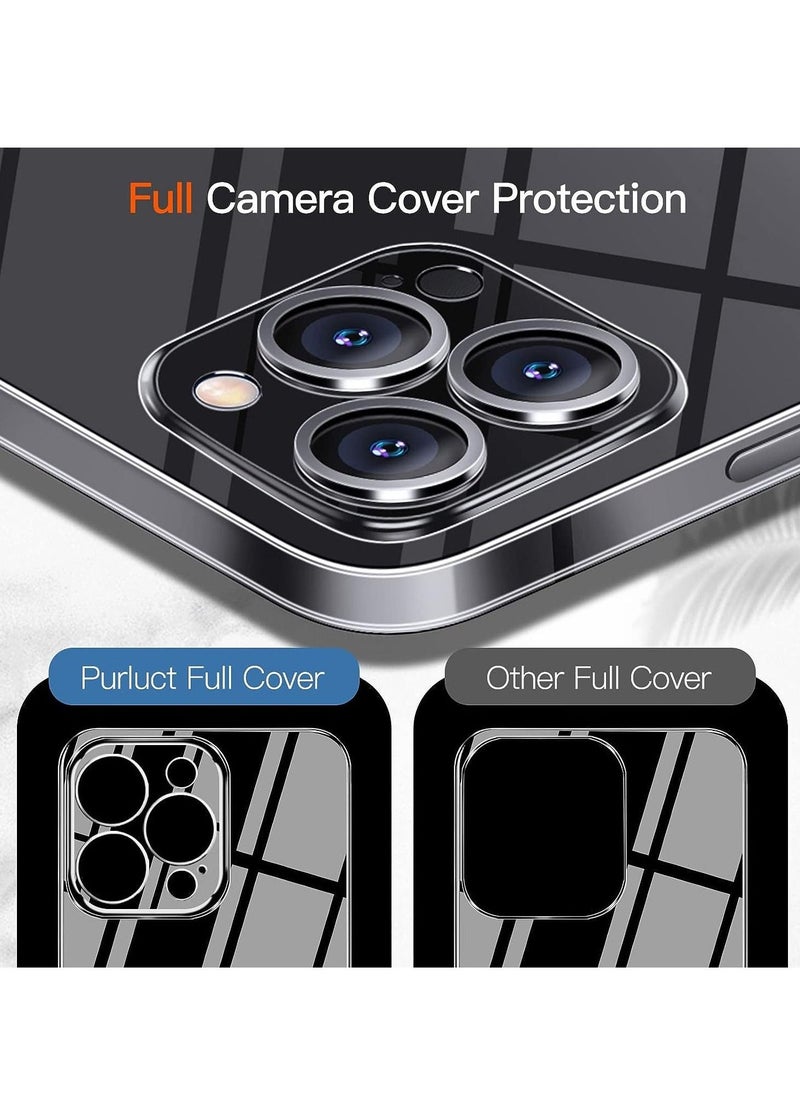 ELTRAZONE Compatible with iPhone 14 Pro Max Slim Case,Paper-Thin Transparent Finish Skin Back Case [Non Yellowing] Ultra Protective Cover with Camera Protection 6.7 Inch (Clear) - Image 3