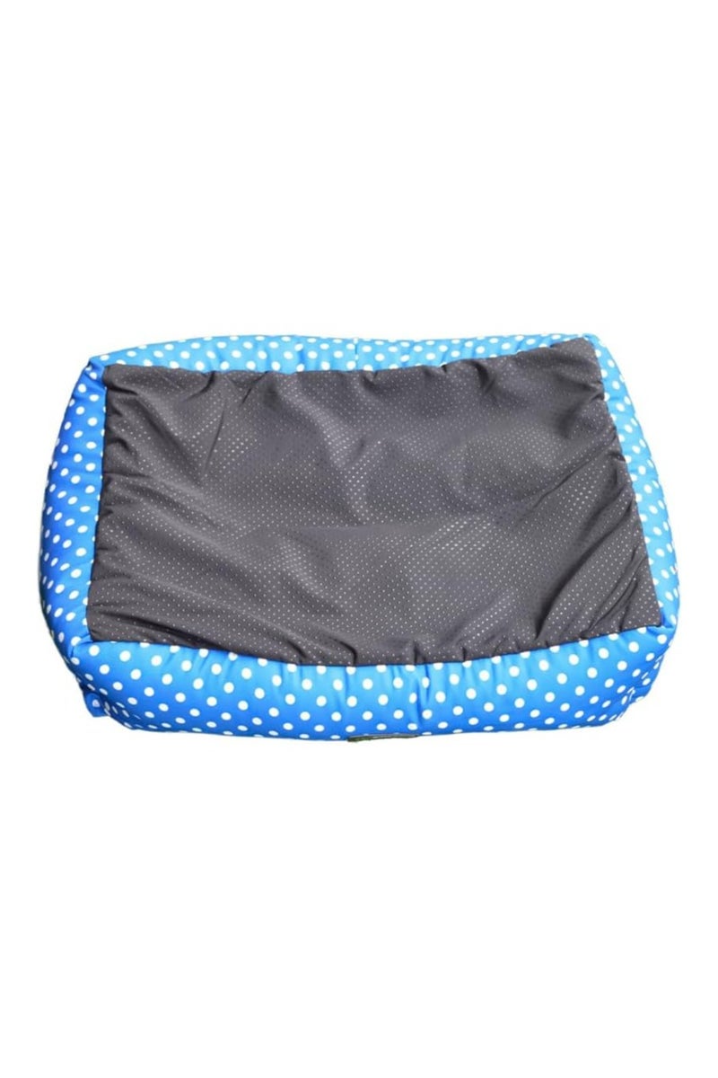 DOCTERPET Doctor Pet Makaron Series Rectangle Pet Bed Large - 95x75x22cm - Soft Washable Fabric, Reversible Cushion, Non-Slip Base - Ideal for Large Cats & Dogs - Image 2