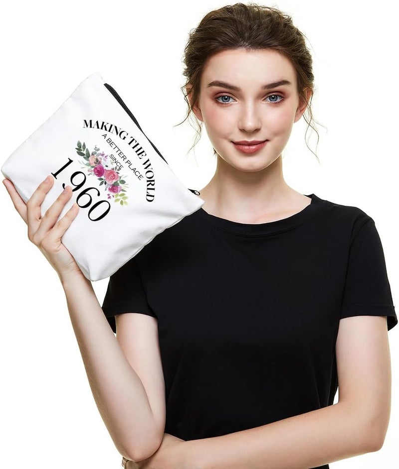 Fokongna Floral Makeup Bag - Image 5