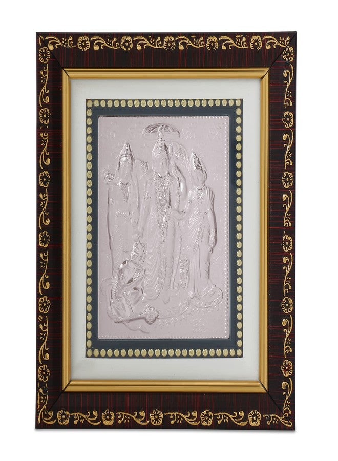Osasbazaar Pure Silver Ram Darbar Photo Frame - 99% Purity Certified - Image 1